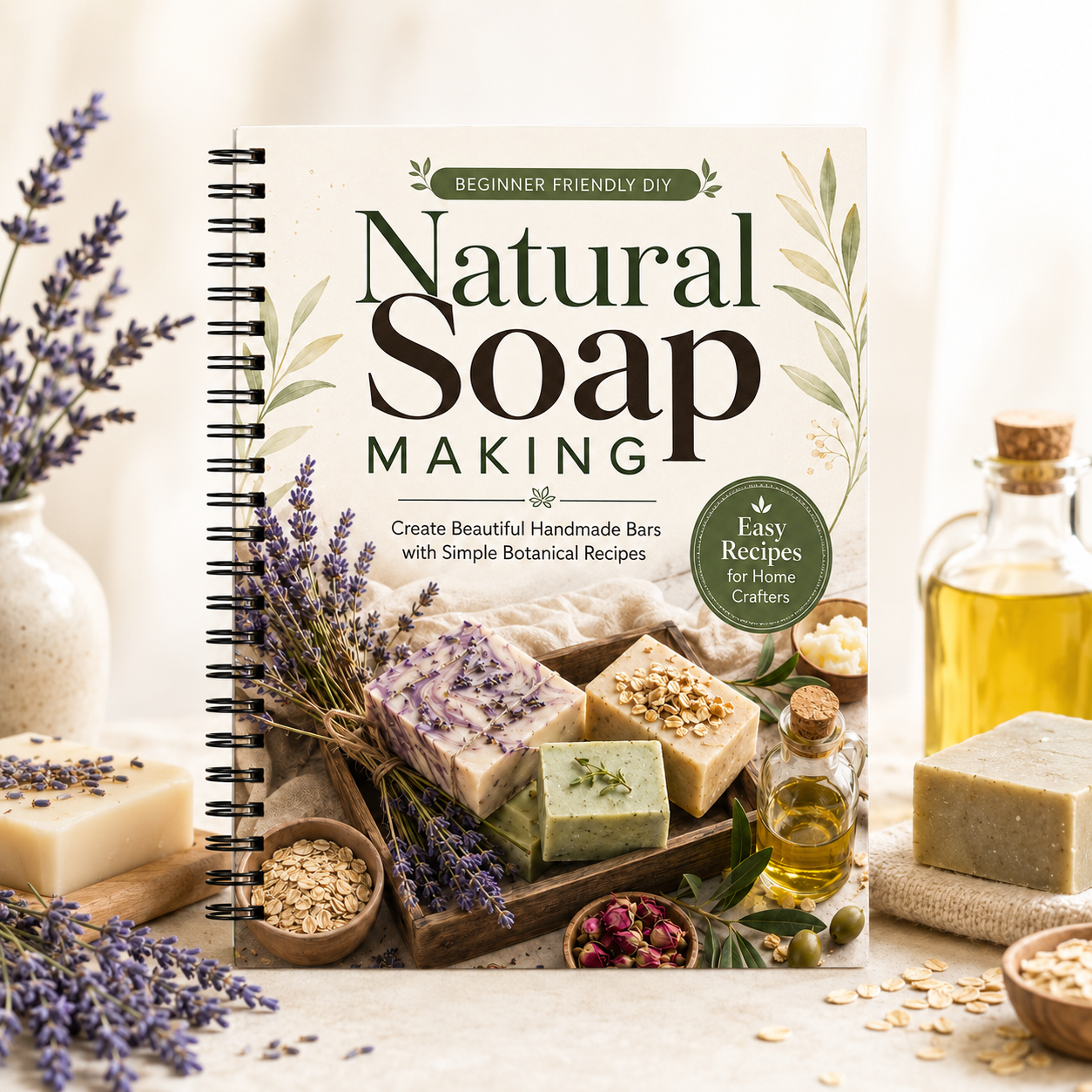 Soap Making Hobby - Natural Soap Making Beginner Guide DIY