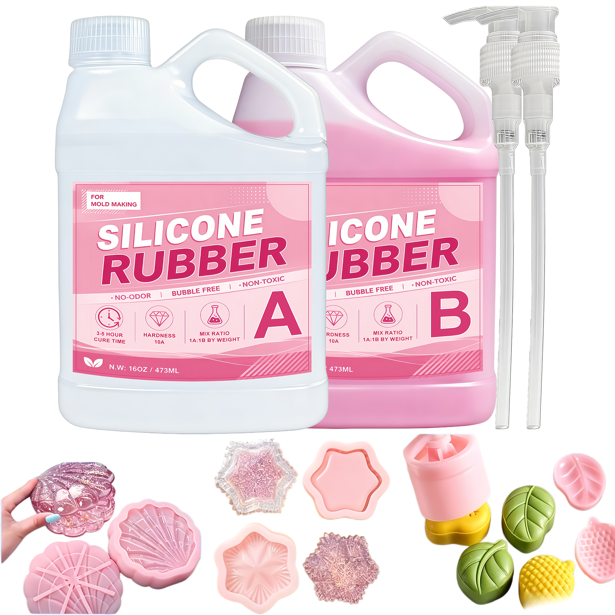 Soap Making Unit - Liquid Silicone Rubber-Performance Making Kit, Fast