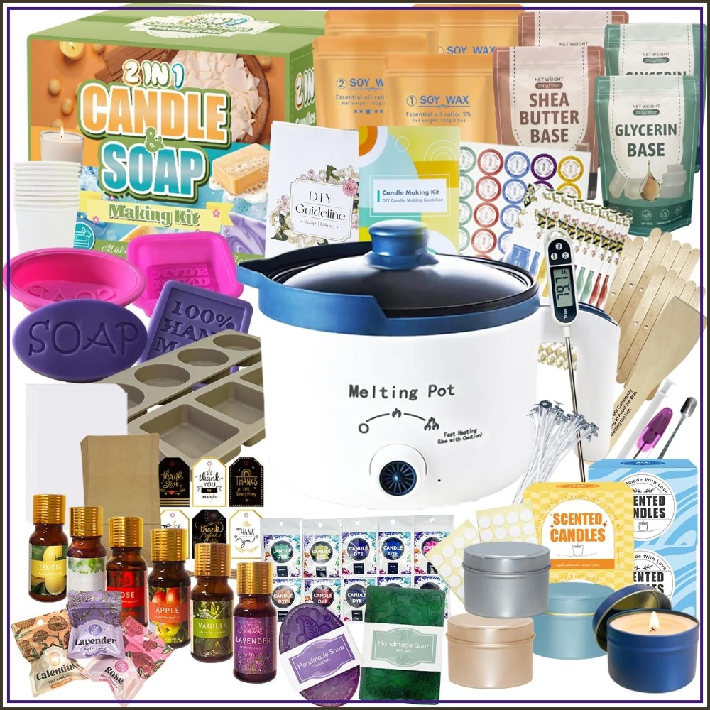 Soap Making Pot - 2-in-1 Candle & Soap Making Kit