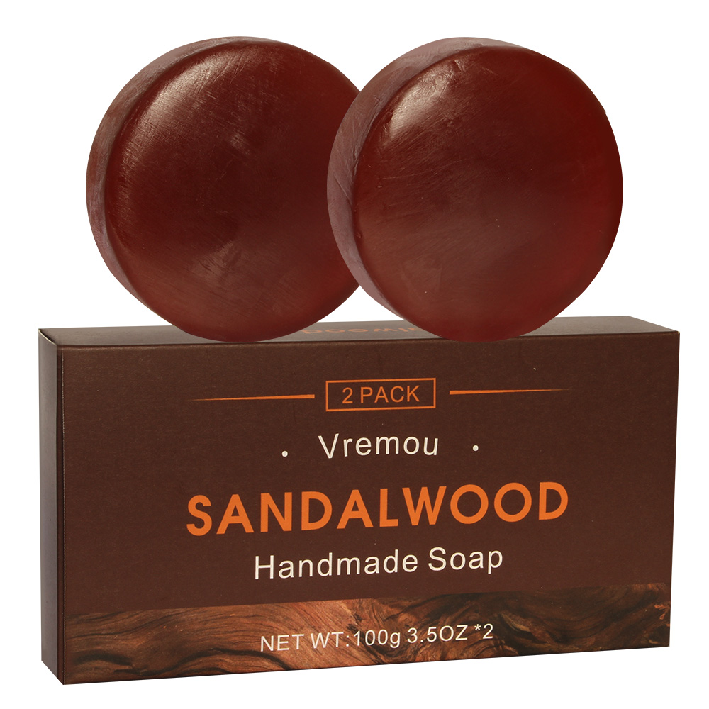 Soap Making Olive Oil - Sandalwood Soap - 2 Pack, Agarwood
