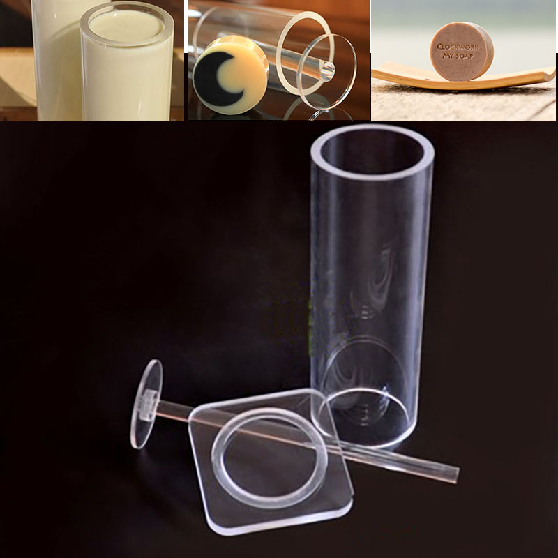 Soap Making Unit - Vertical Circle Arylic Soap Mold Mould
