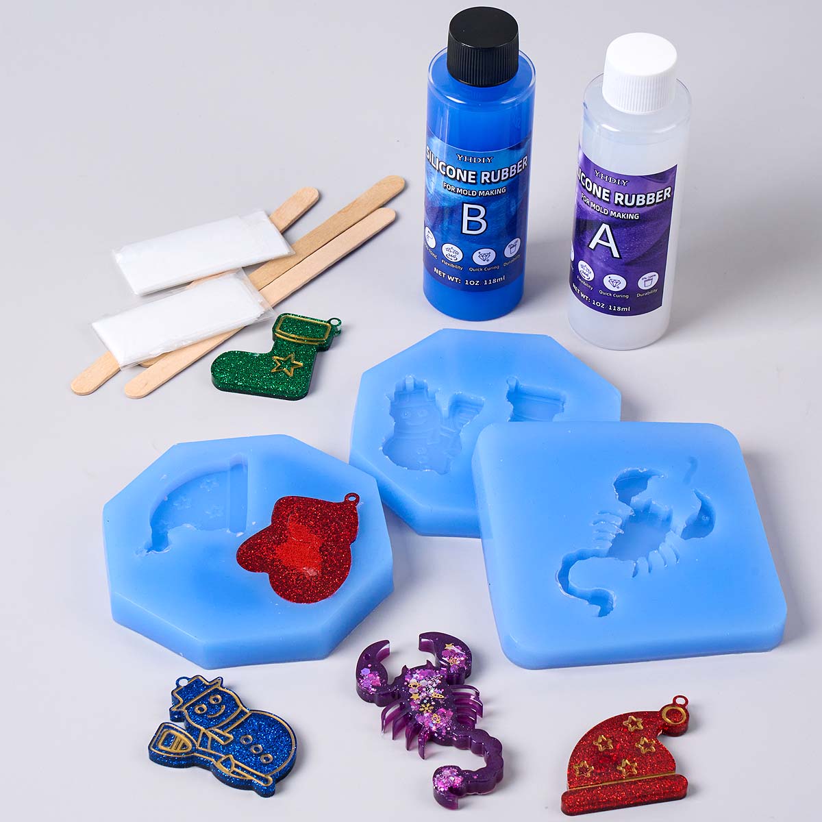 118ml/296ml Silicone Mold Maki - Soap Making Designs のレビューと価格