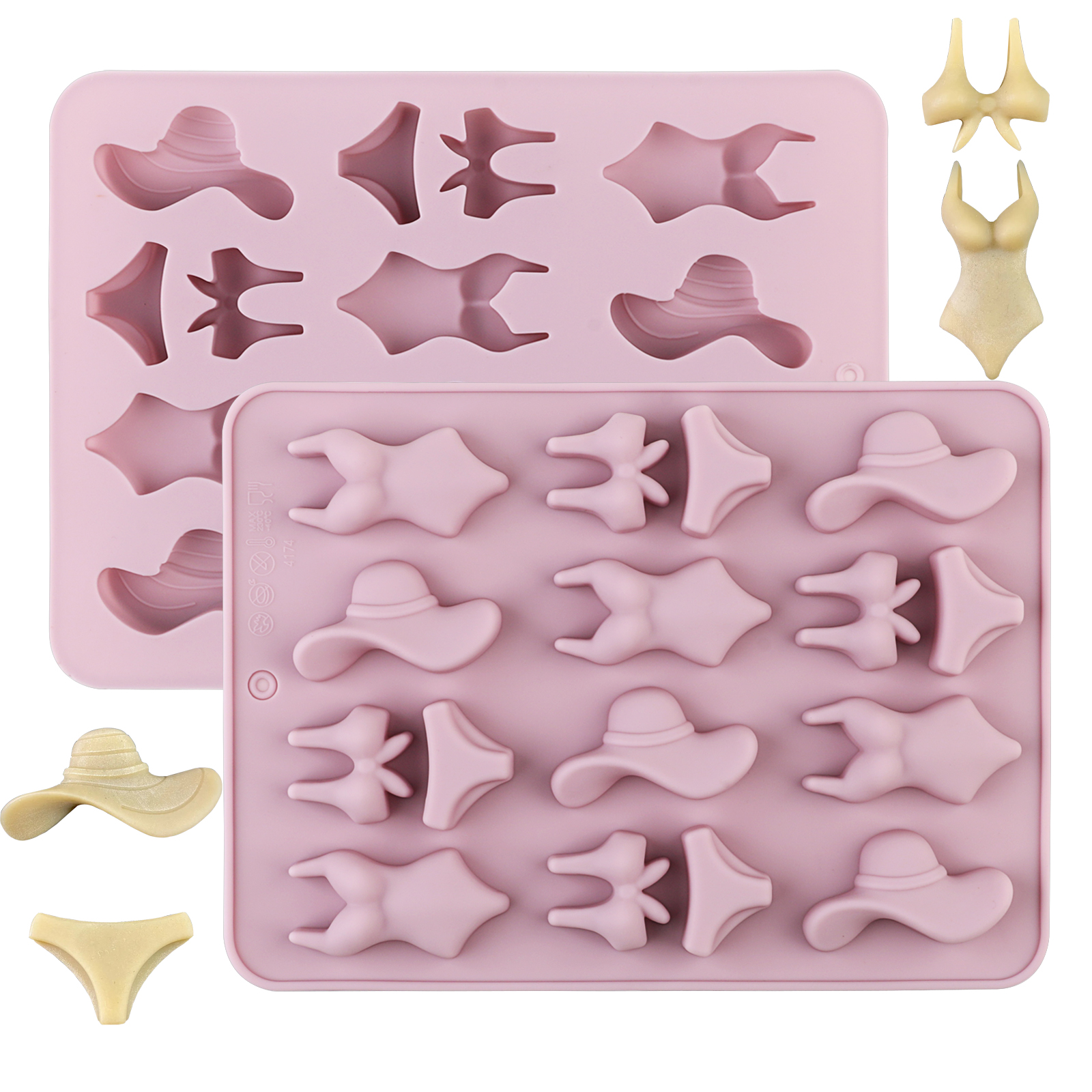 A Summer-Themed Beach Bikini M - Soap Making Silicone Molds のレビューと価格