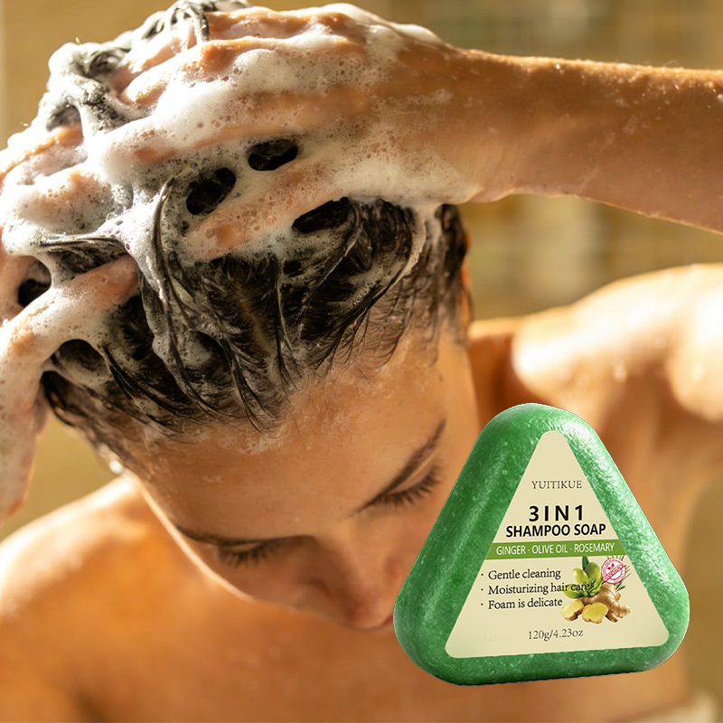 Yuitikue 3-in-1 Ginger Shampoo - Soap Making Olive Oil のレビューと価格