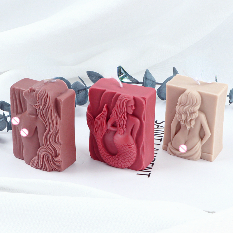 Mermaid Handmade Soap Silicone - Soap Making Gifts のレビューと価格