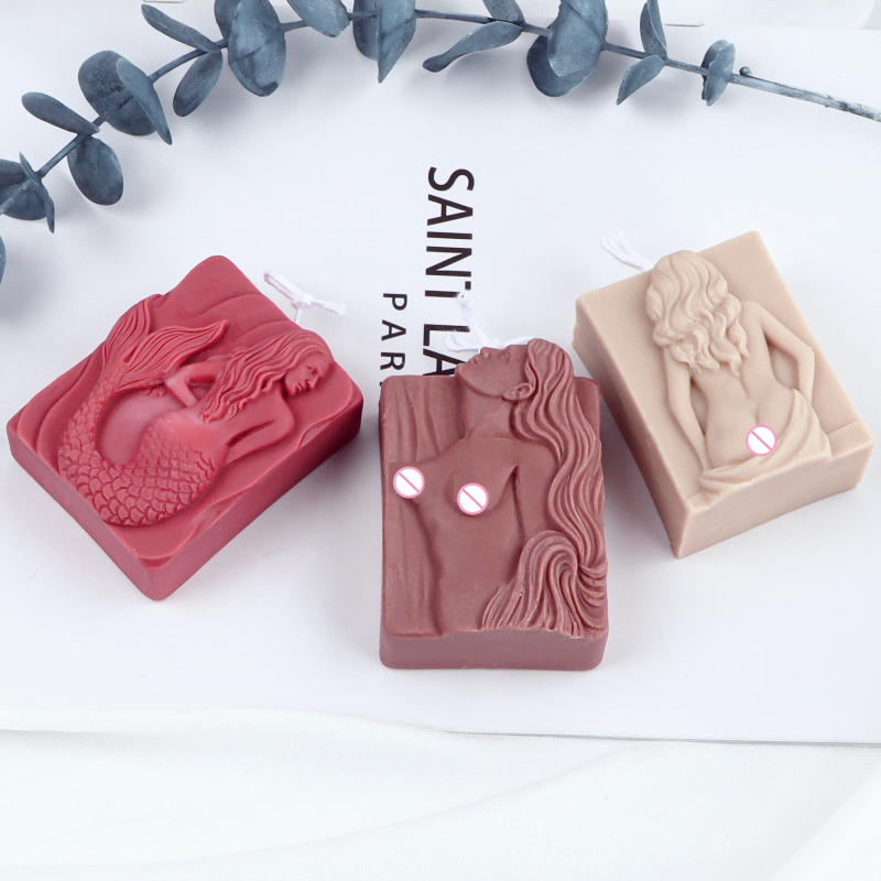 Mermaid Handmade Soap Silicone - Soap Making Gifts のレビューと価格