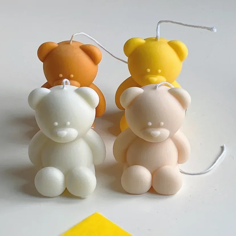 3D Cute Cartoon Bear Silicone  - Soap Making Unit のレビューと価格