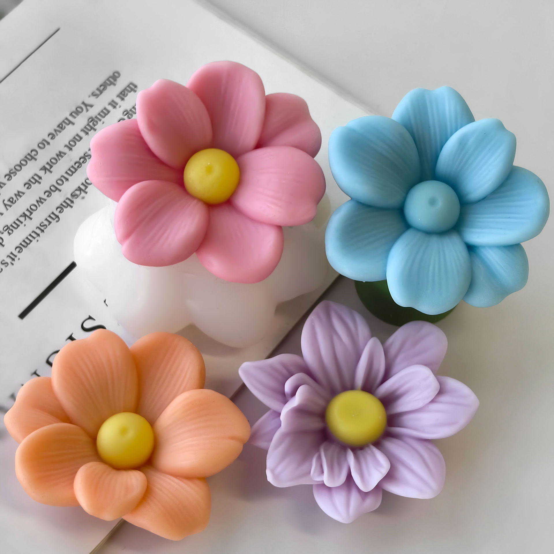 DIY Flowers Aroma Candle Silic - Soap Making At Home のレビューと価格