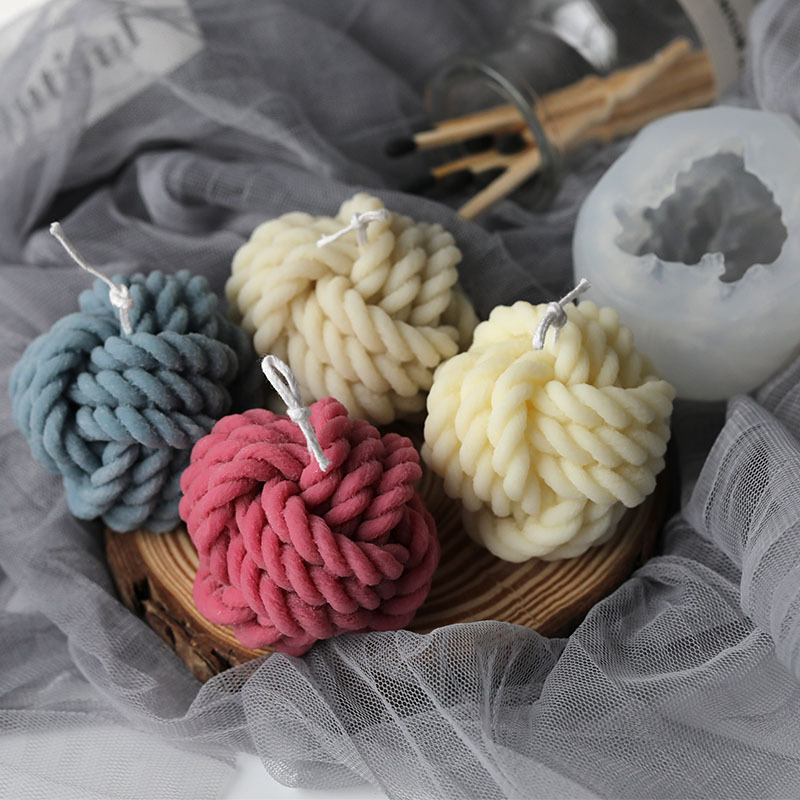 3D Wool Shape Candle Mold Scen - Soap Making At Home のレビューと価格