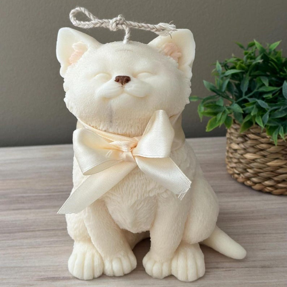 Smile Cat Silicone Mold for DI - Soap Making Gifts のレビューと価格