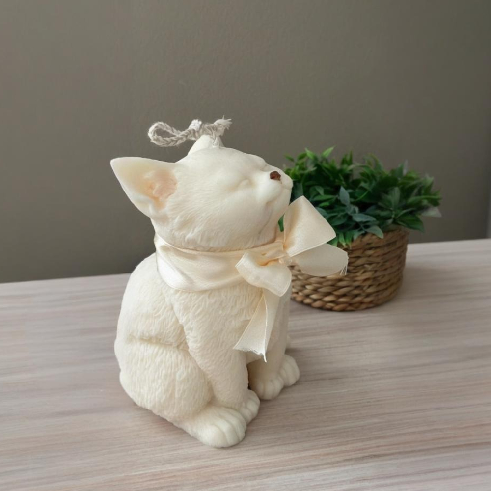 Smile Cat Silicone Mold for DI - Soap Making Gifts のレビューと価格