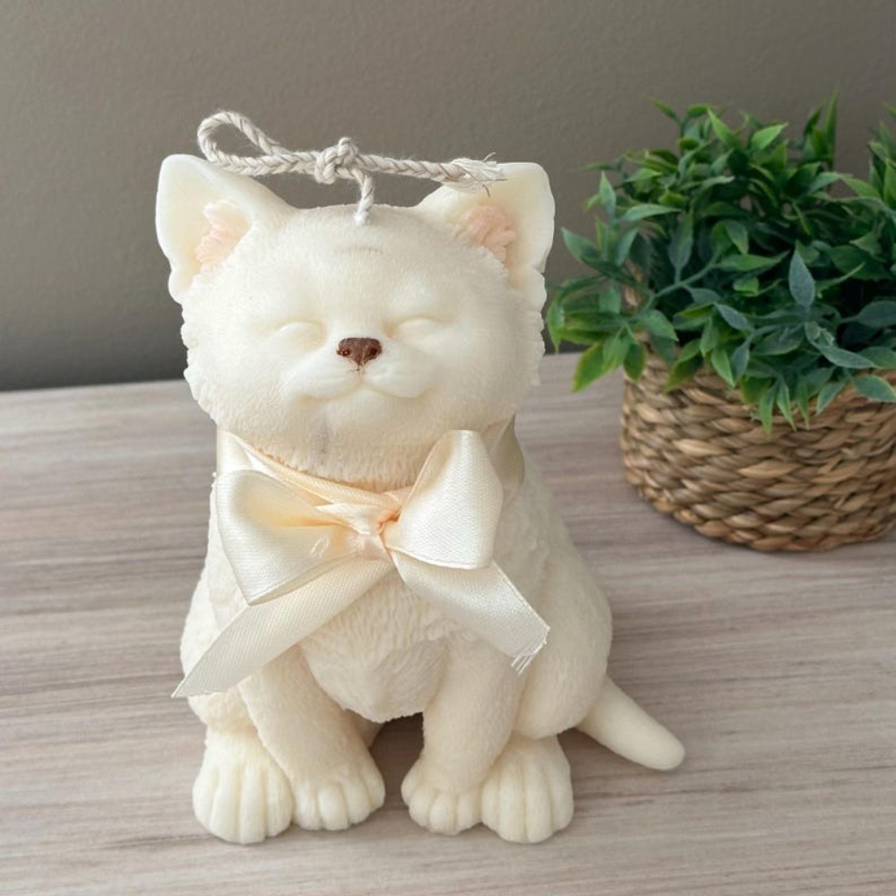 Smile Cat Silicone Mold for DI - Soap Making Gifts のレビューと価格