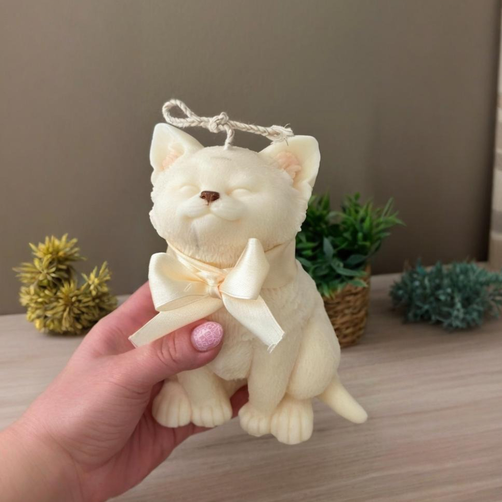 Smile Cat Silicone Mold for DI - Soap Making Gifts のレビューと価格