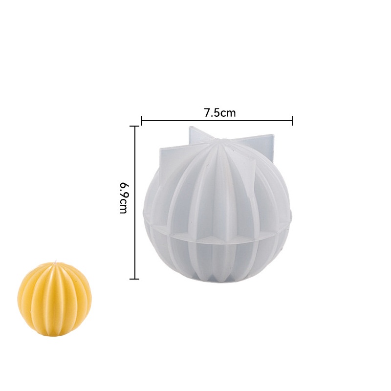 3D resin spherical candle mold - Soap Making Business のレビューと価格