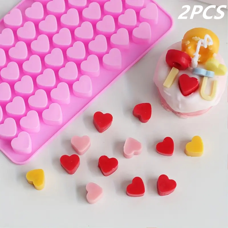 55 Mini Heart Shapes Silicone  - Soap Making Designs のレビューと価格