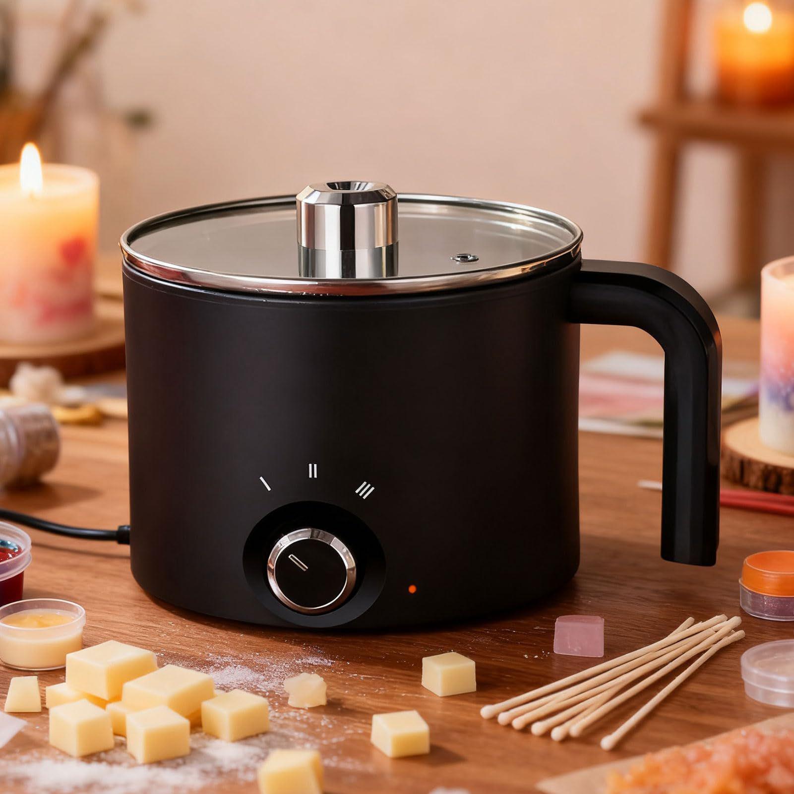 Candle Wax Melter 1.5L Electri - Soap Making Pot のレビューと価格