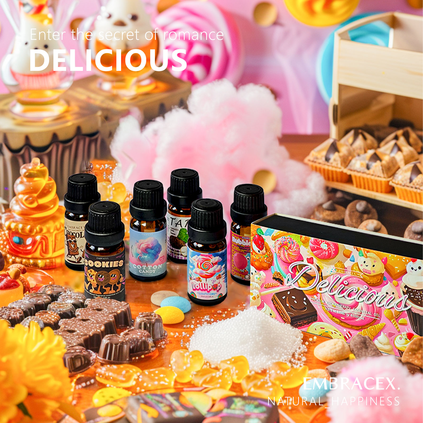6PC/1Set Delicious Essential O - Soap Making Gifts のレビューと価格