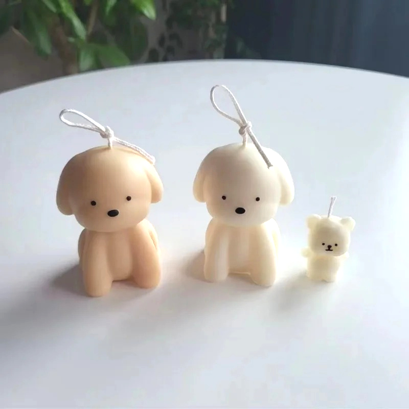 3D Puppy Scented Candle Silico - Soap Making Unit のレビューと価格