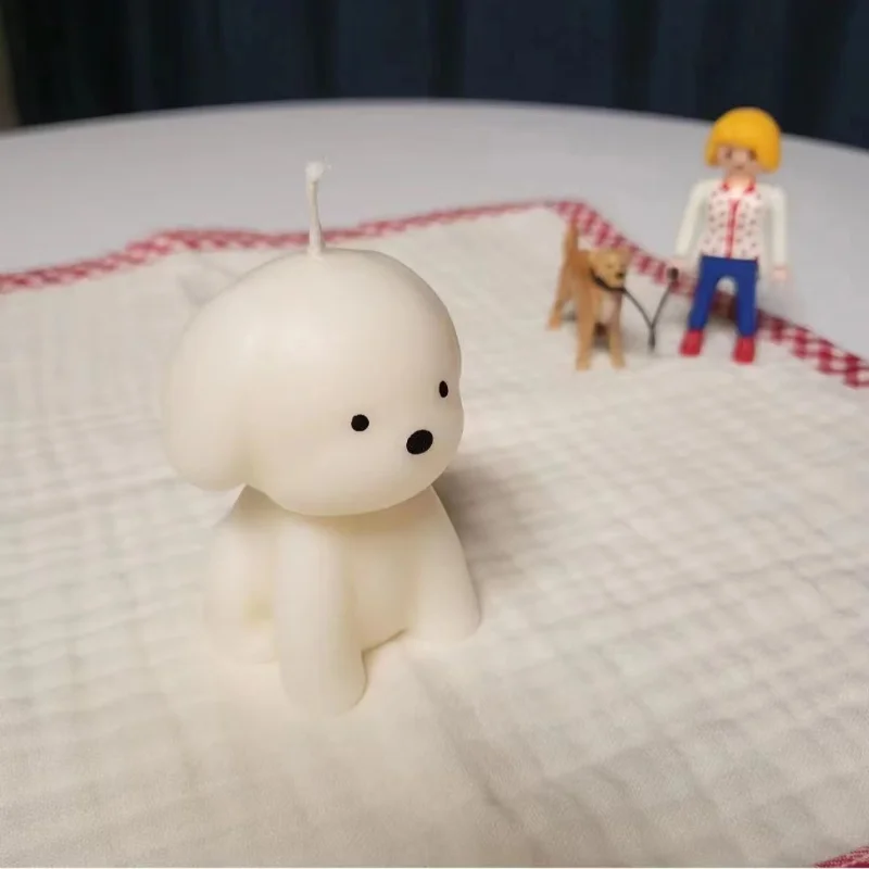 3D Puppy Scented Candle Silico - Soap Making Unit のレビューと価格