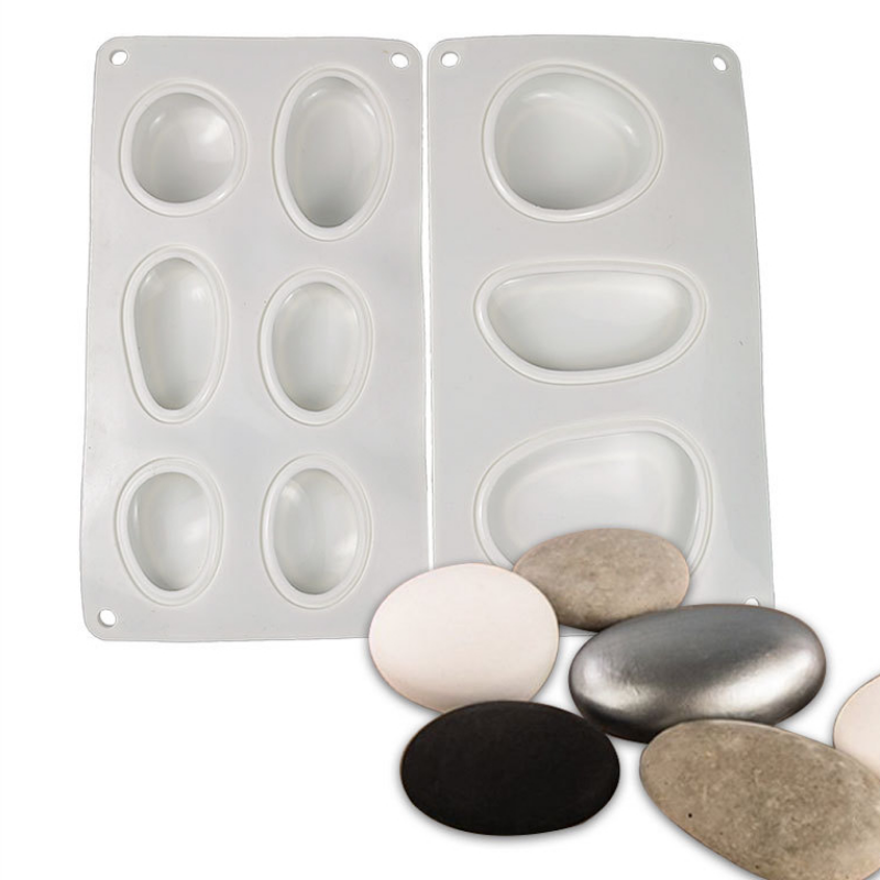 Multicavity Creative Pebble Si - Soap Making Gifts のレビューと価格