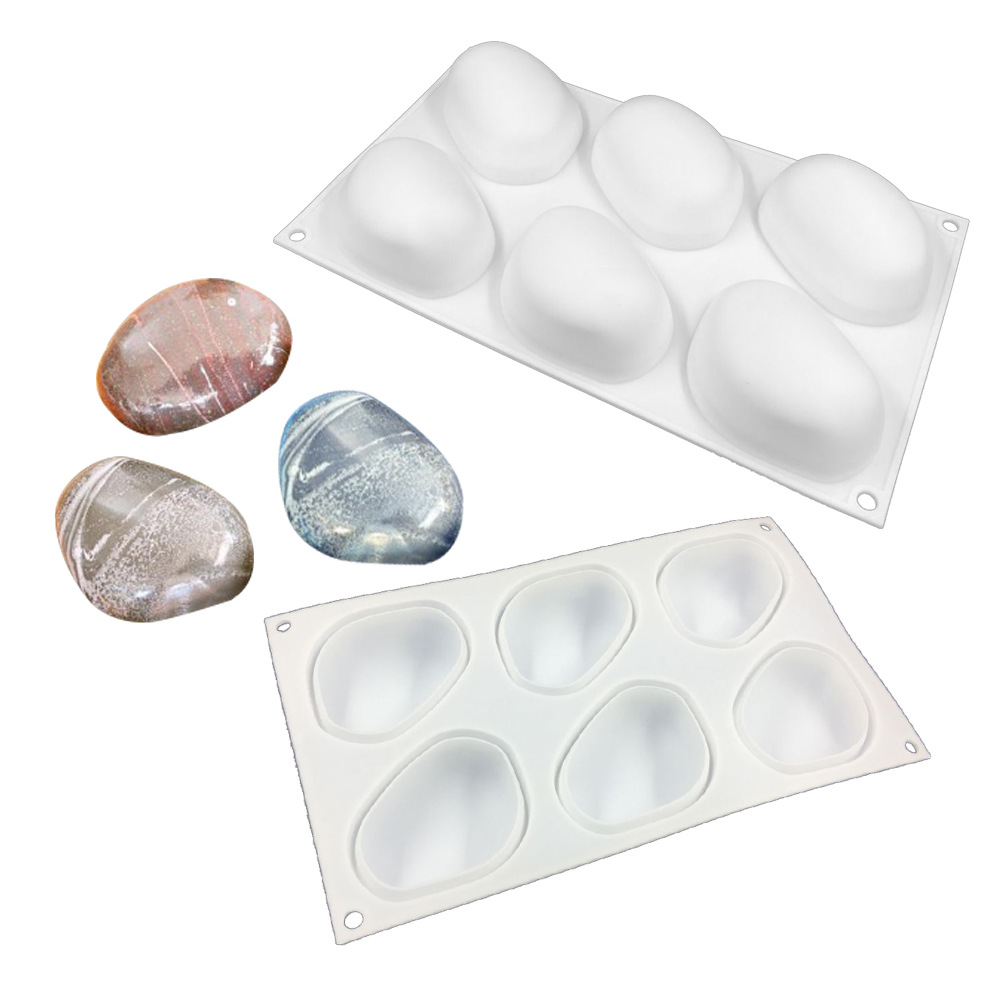 Multicavity Creative Pebble Si - Soap Making Gifts のレビューと価格