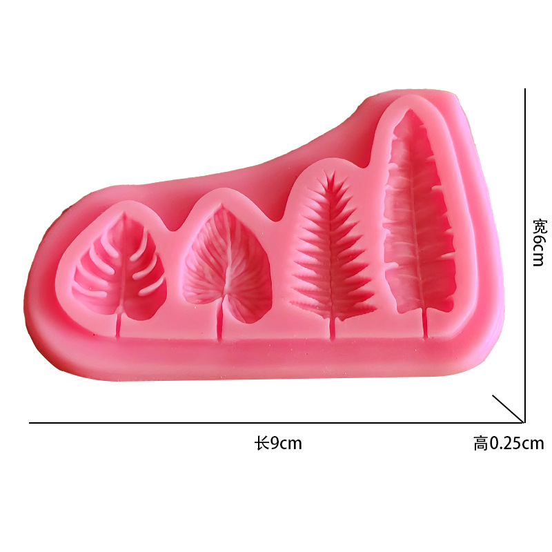 Palm Leaves And Turtle Leaf Si - Soap Making Silicone Molds のレビューと価格