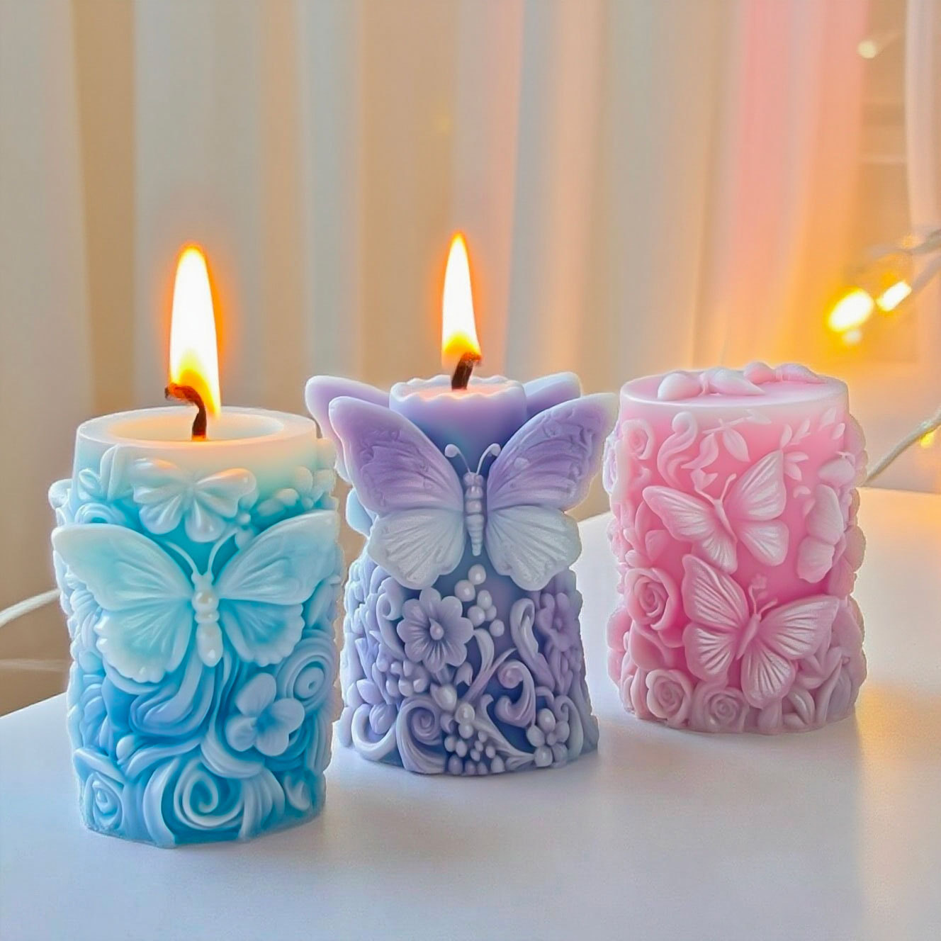 3D Butterfly Flowers Relief Cy - Soap Making At Home のレビューと価格