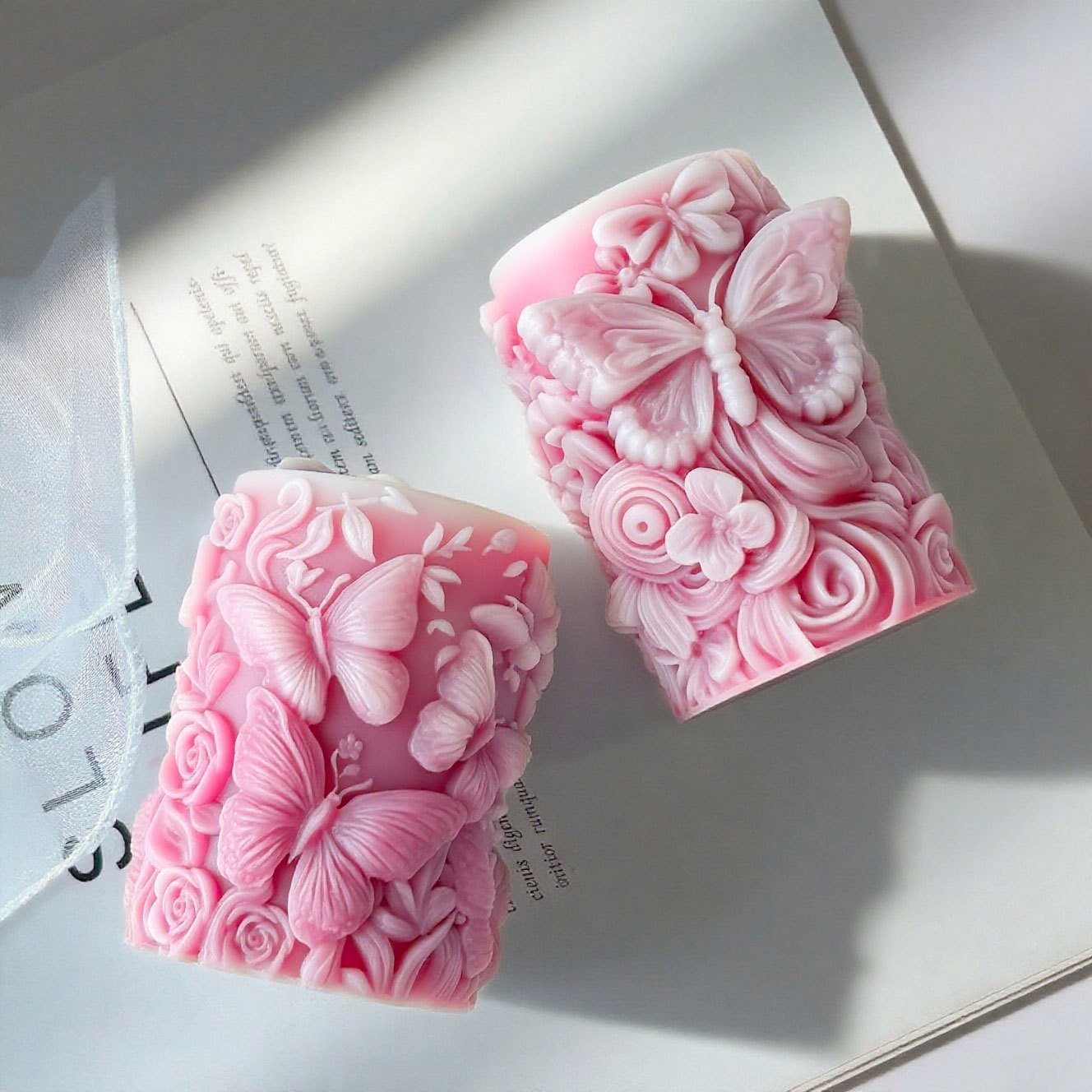 3D Butterfly Flowers Relief Cy - Soap Making At Home のレビューと価格