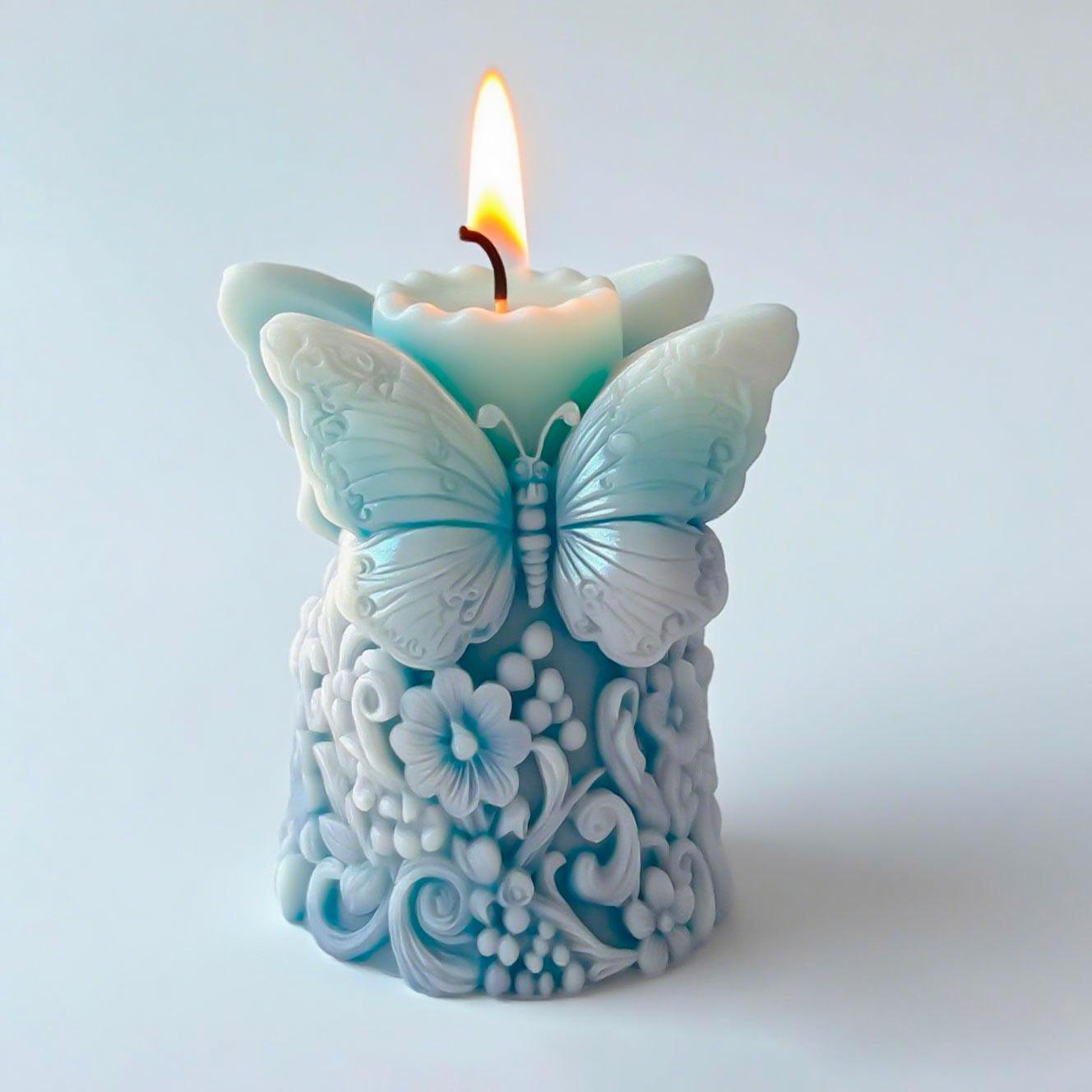 3D Butterfly Flowers Relief Cy - Soap Making At Home のレビューと価格