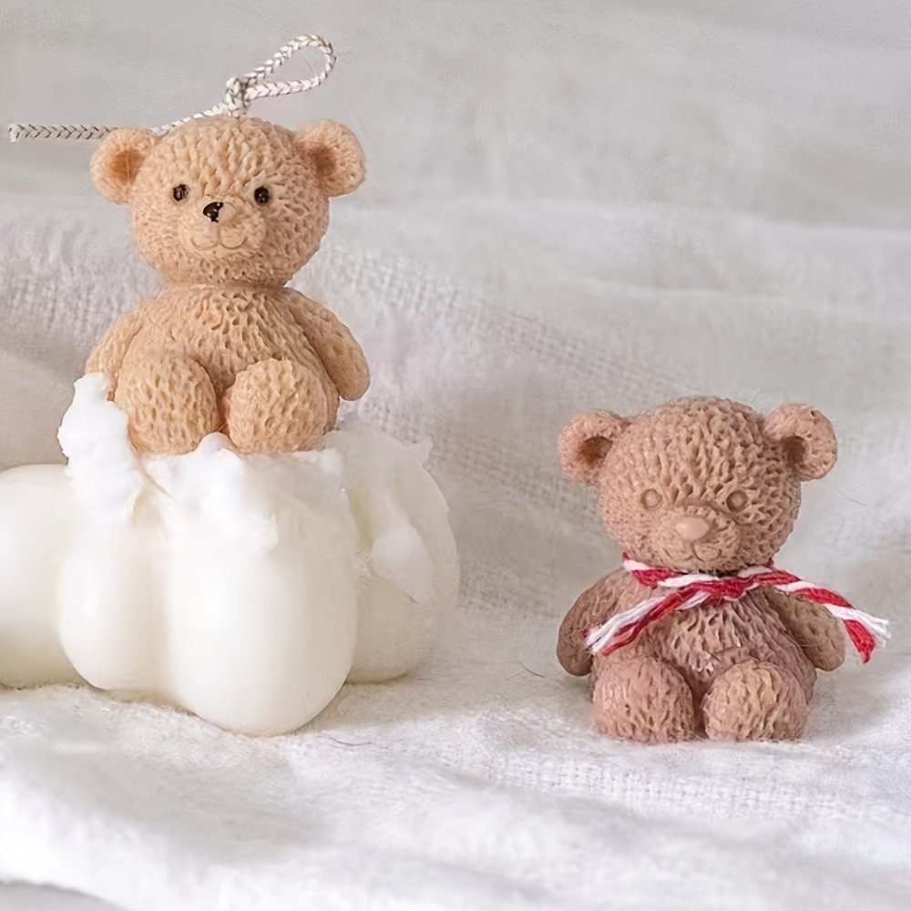 Easy Demold Teddy Bear Silicon - Soap Making Gifts のレビューと価格