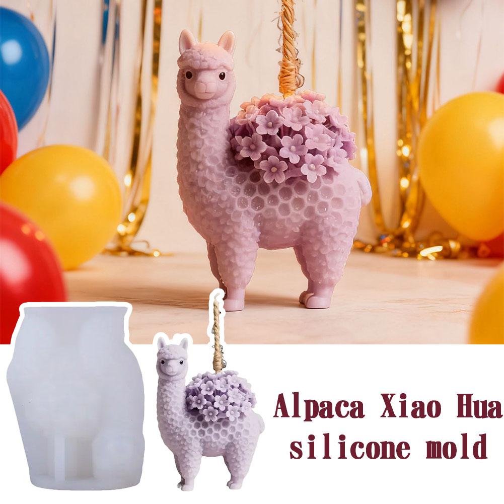 Alpaca Silicone Mold For Candl - Soap Making Gifts のレビューと価格