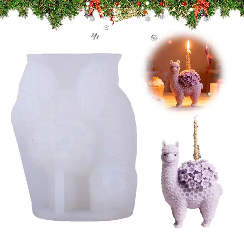 Alpaca Silicone Mold For Candl - Soap Making Gifts のレビューと価格