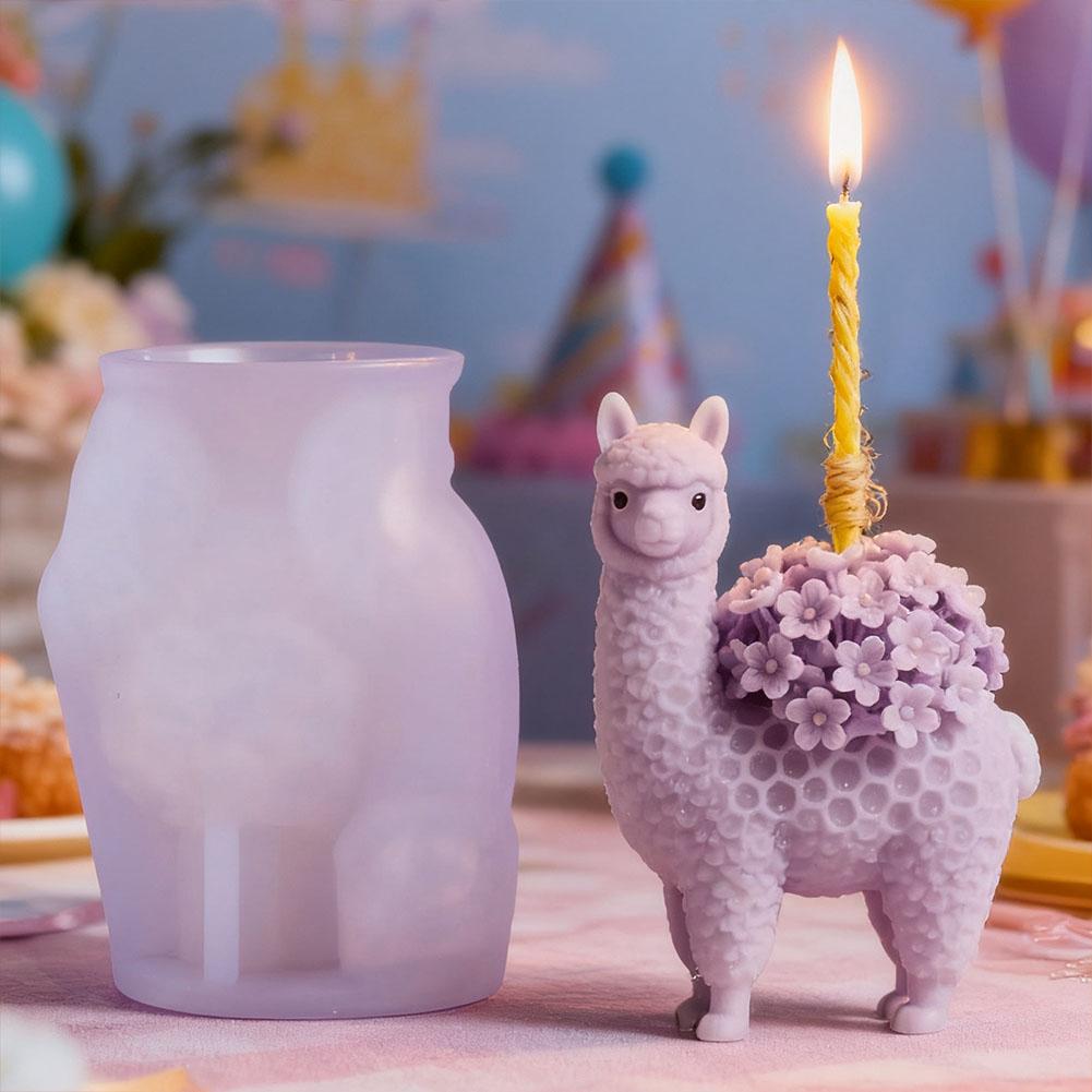 Alpaca Silicone Mold For Candl - Soap Making Gifts のレビューと価格
