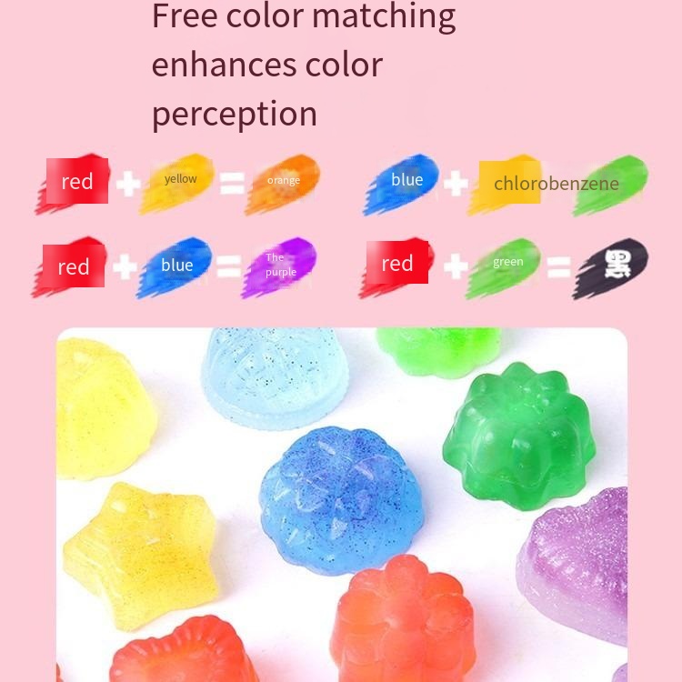DIY Handmade Soap Crystal Soap - Soap Making Gifts のレビューと価格