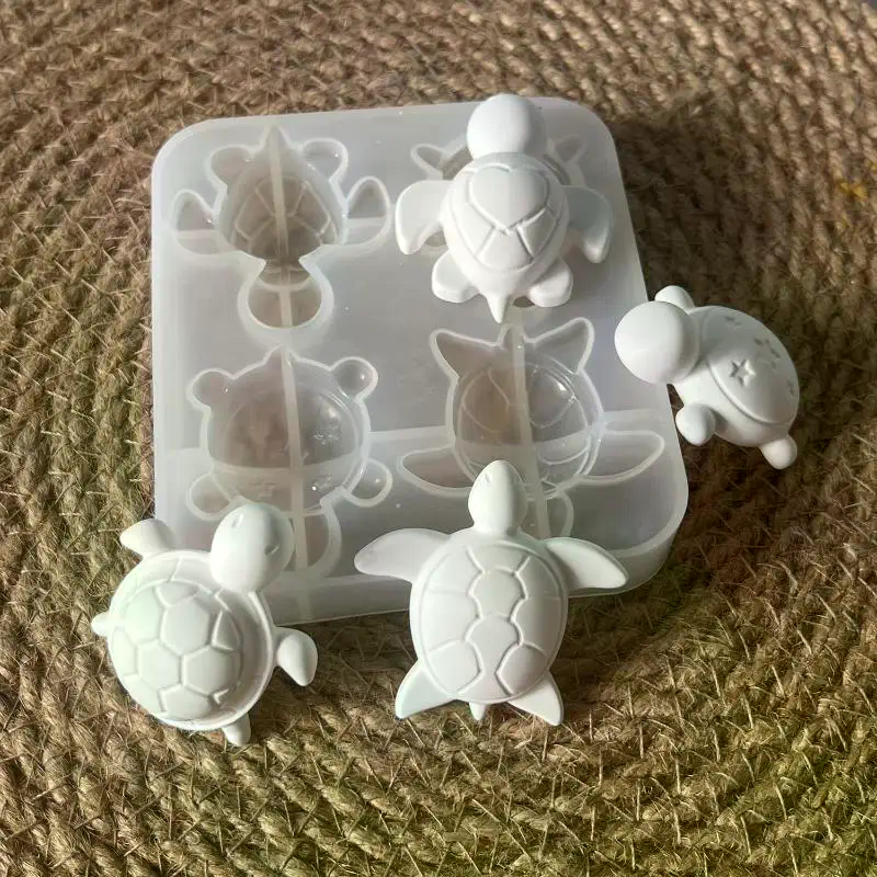 Four Turtles Plaster Silicone  - Soap Making Silicone Molds のレビューと価格