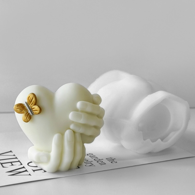 Hand Hold Love Silicone Candle - Soap Making Business のレビューと価格