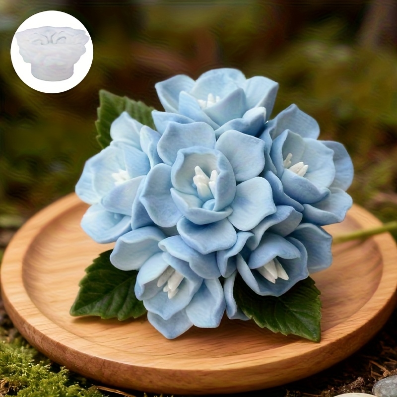 1 Hydrangea Candle Silicone Mo - Soap Making Silicone Molds のレビューと価格