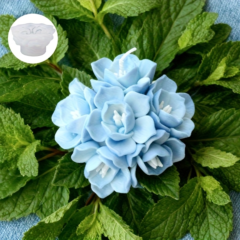 1 Hydrangea Candle Silicone Mo - Soap Making Silicone Molds のレビューと価格
