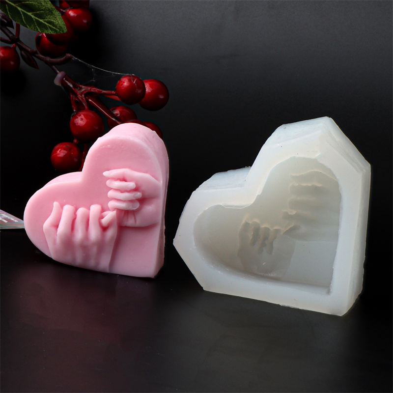 Heart Shaped Rose Silicone Soa - Soap Making Gifts のレビューと価格