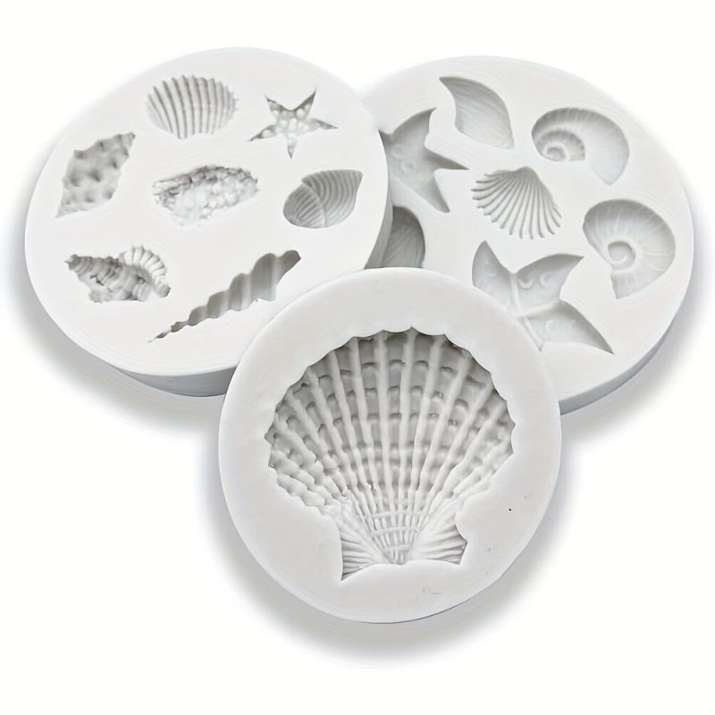 3pcs/set, shell mold set, irre - Soap Making At Home のレビューと価格