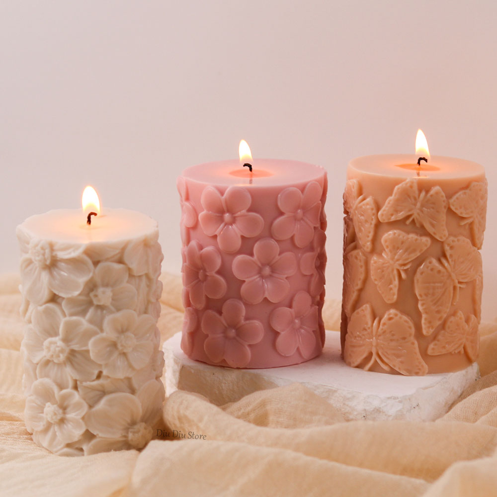 Flower Butterfly Columnar Sili - Soap Making Business のレビューと価格