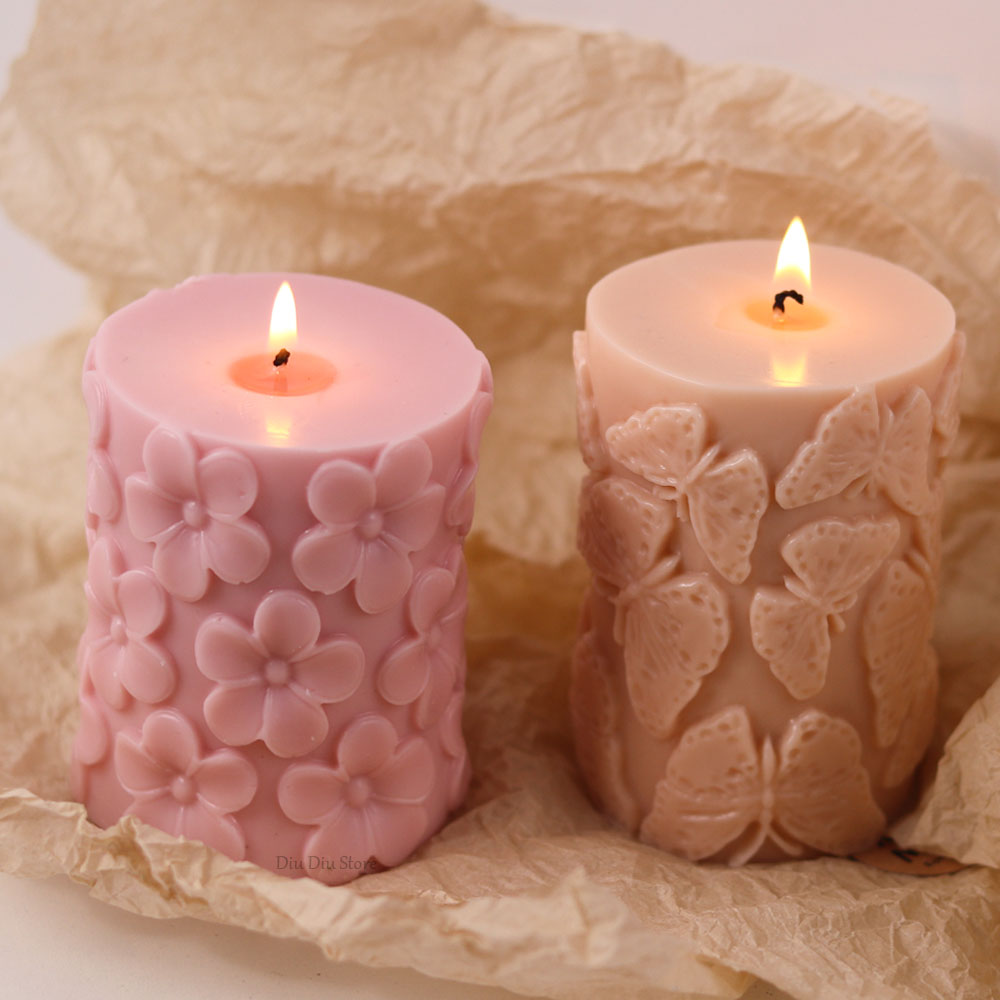 Flower Butterfly Columnar Sili - Soap Making Business のレビューと価格