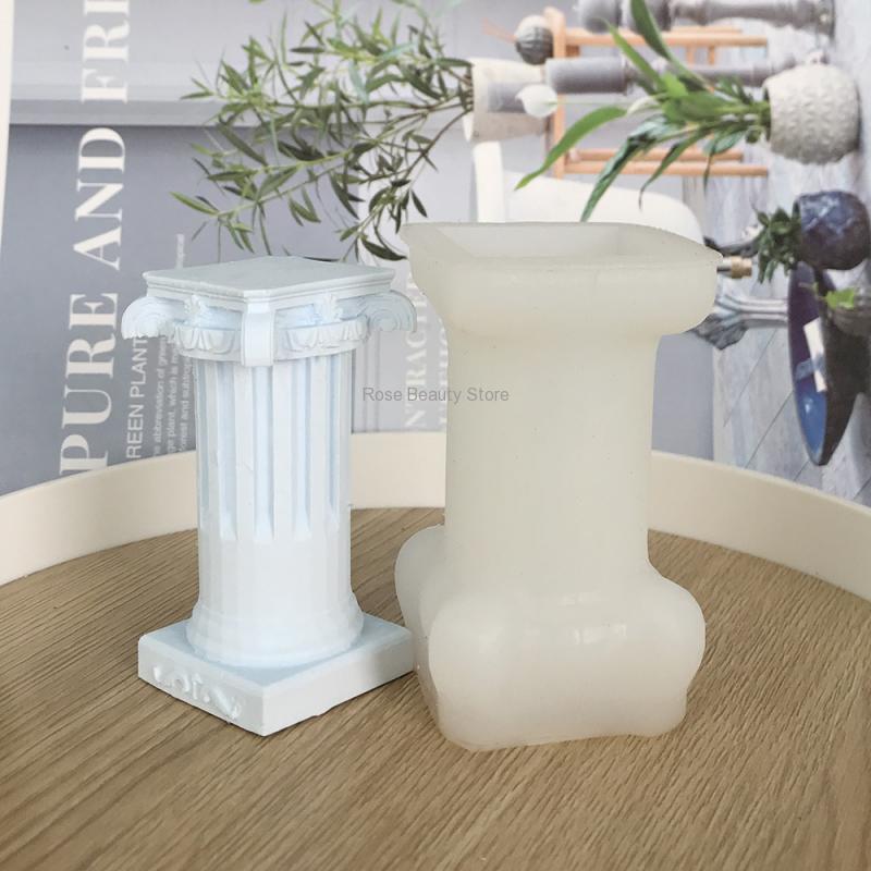 3D Roman Column Candle Silicon - Soap Making At Home のレビューと価格