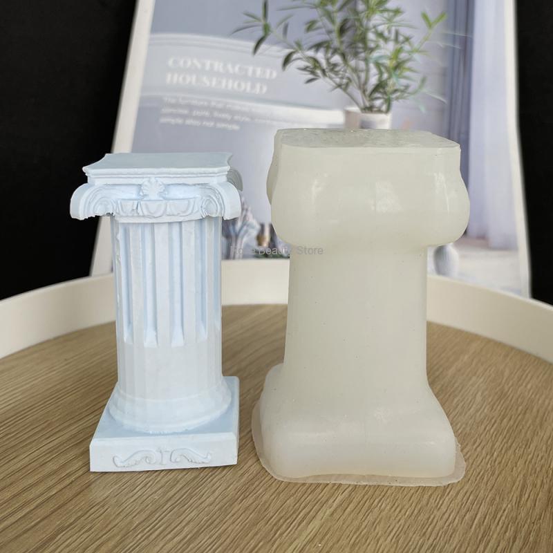 3D Roman Column Candle Silicon - Soap Making At Home のレビューと価格