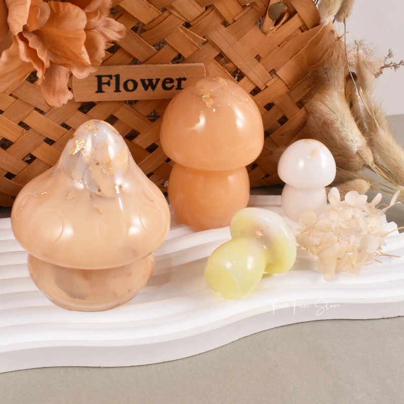 3D Mushroom Candle Silicone Mo - Soap Making Business のレビューと価格