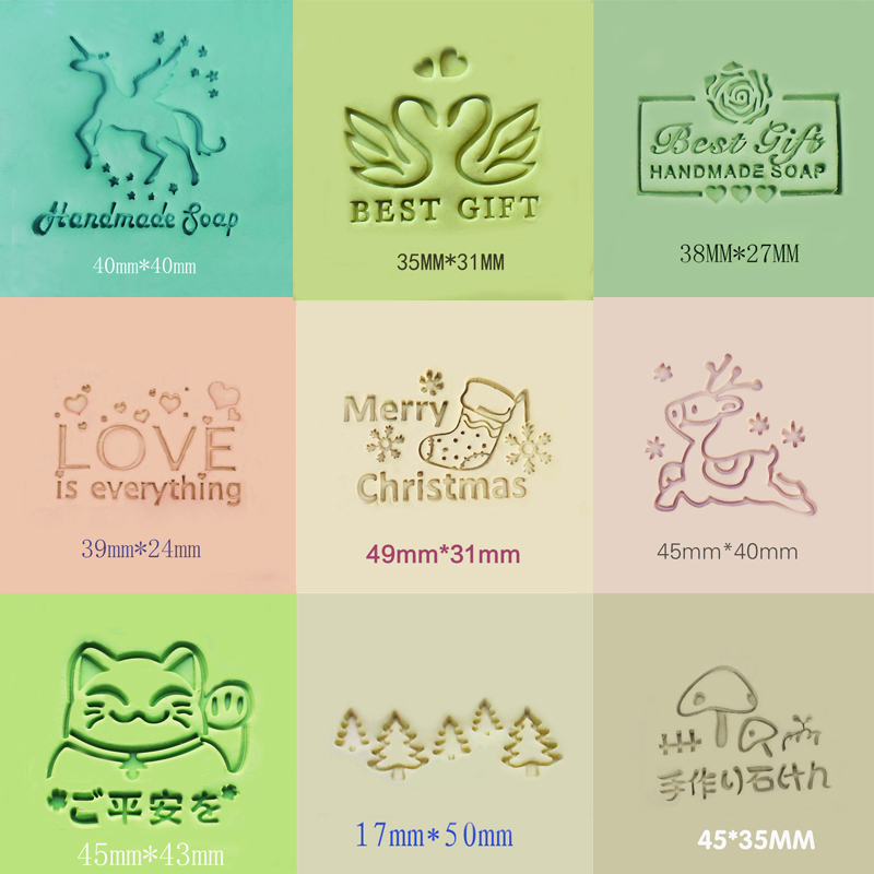 Christmas Series Soap Stamp Re - Soap Making Gifts のレビューと価格