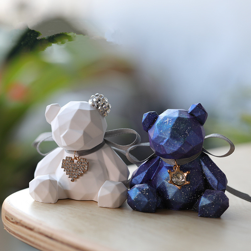 3D Stereo Bear Silicone Mold D - Soap Making At Home のレビューと価格