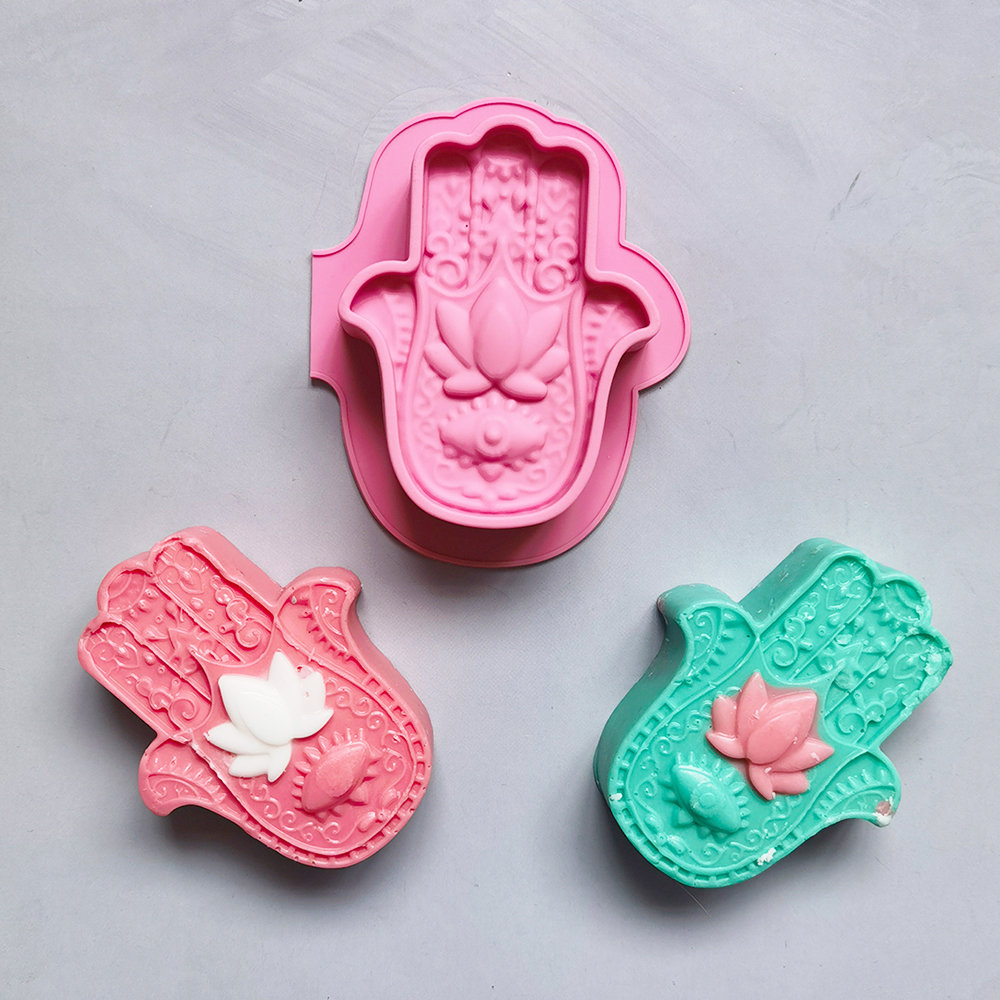 2/4pcs Silicone Soap Molds DIY - Soap Making At Home のレビューと価格