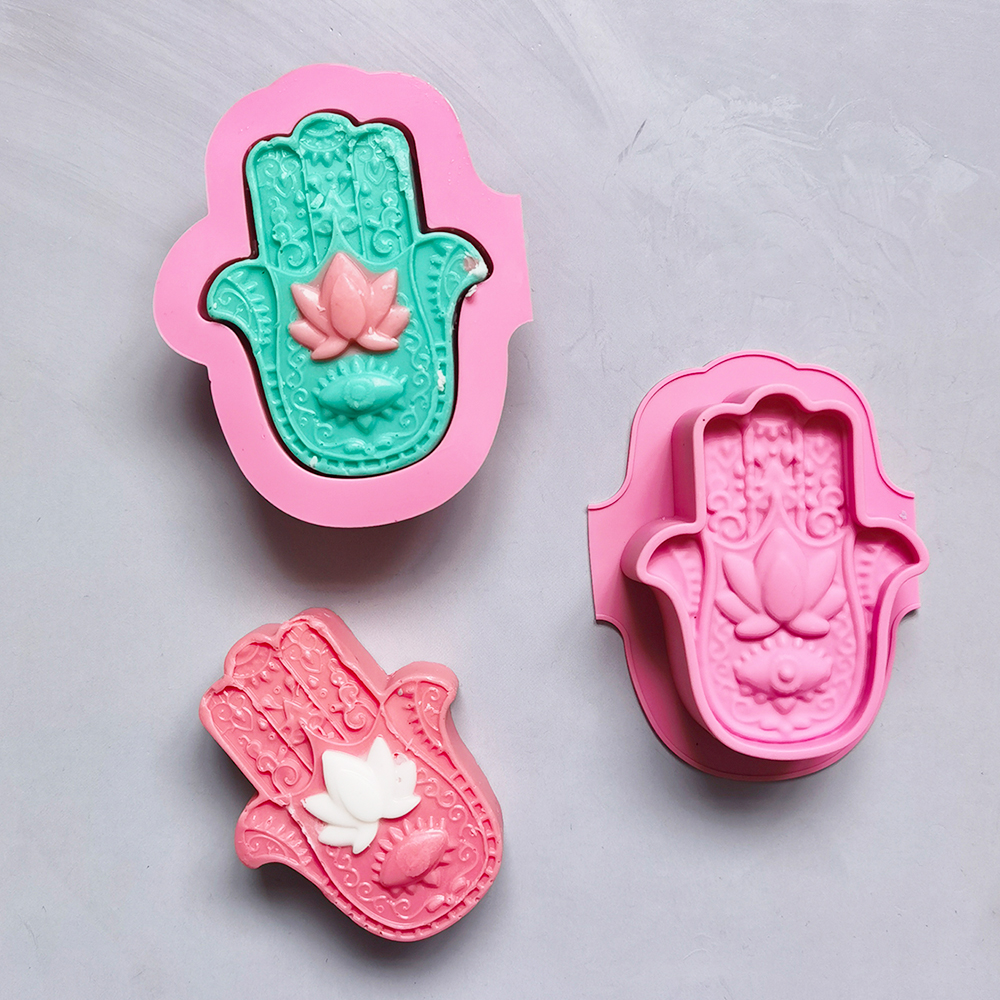 2/4pcs Silicone Soap Molds DIY - Soap Making At Home のレビューと価格