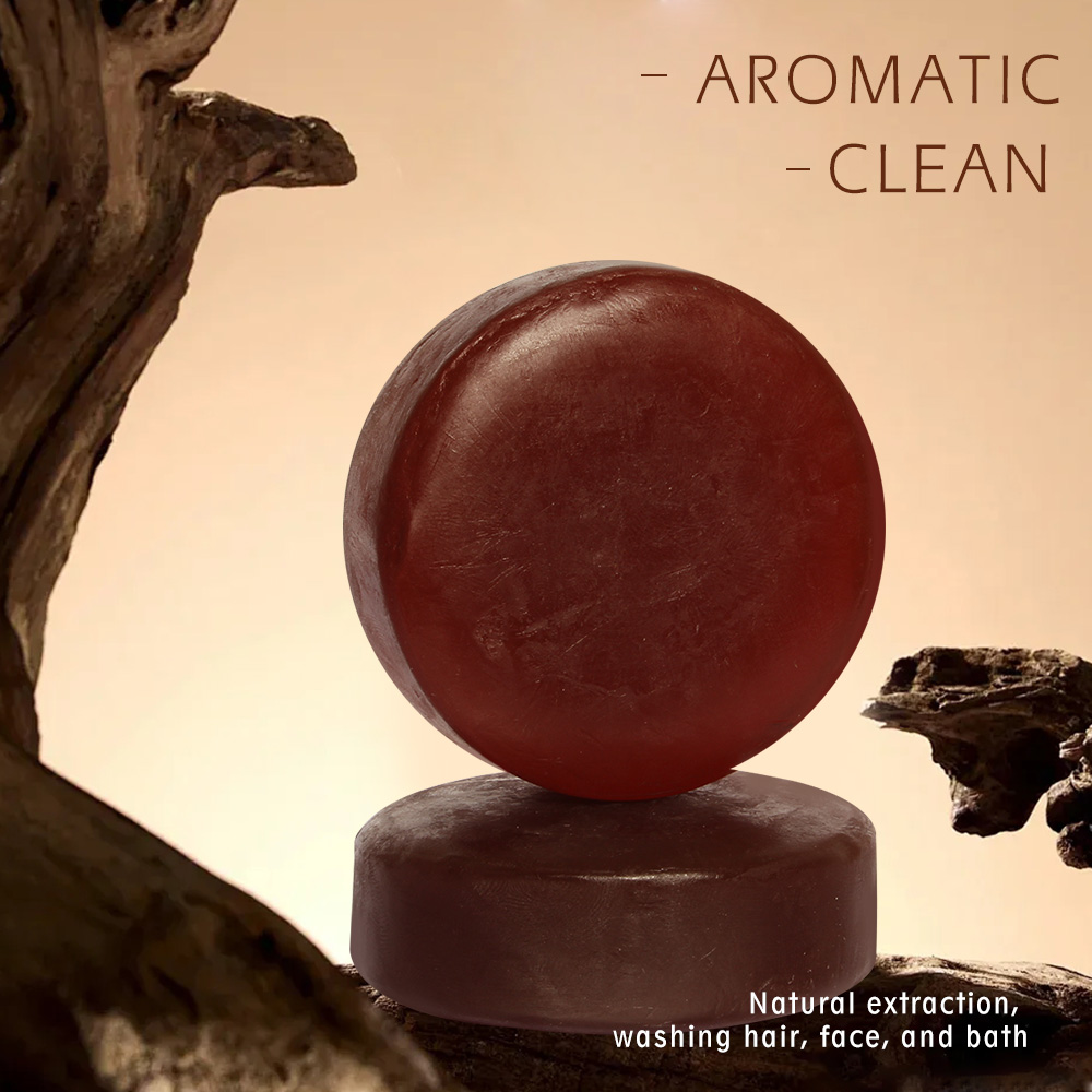 Sandalwood Soap - 2 Pack, Agar - Soap Making Olive Oil のレビューと価格